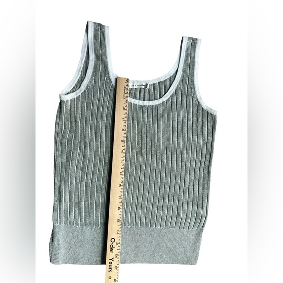 Rag & Bone The Essential Rib Scoop Neck Tank - Picture 5 of 6